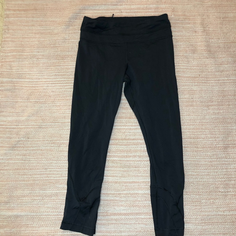 Capri Skinny Black Lululemon Leggings